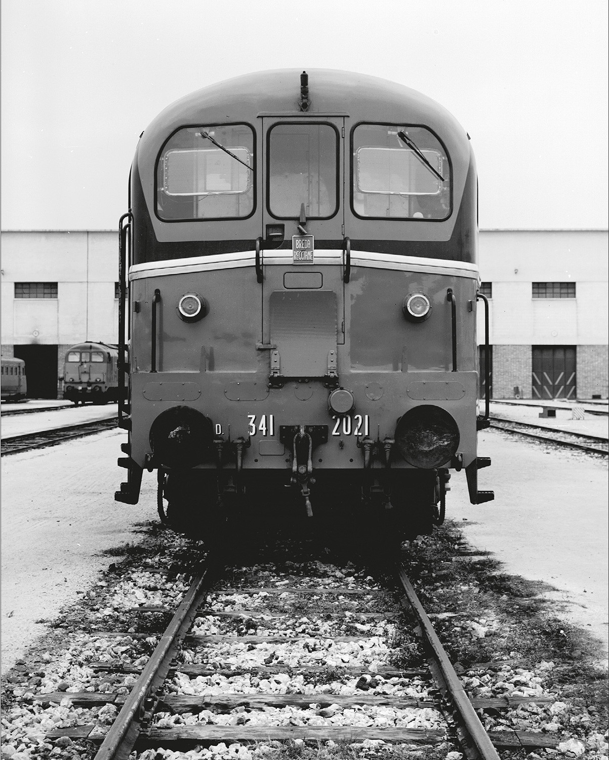 Locomotiva diesel D. 341.2021 -- fine art --