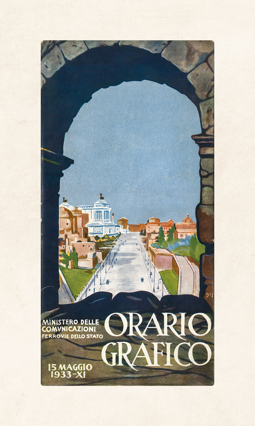 Orario grafico 1933
