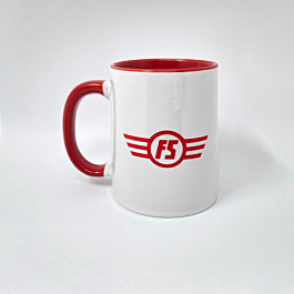 AC Milan Tazza in Ceramica Con Logo, 0.3 L, Ceramica, Prodotto